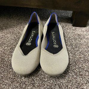 Rothys Flat Flax Birdseye Size 7